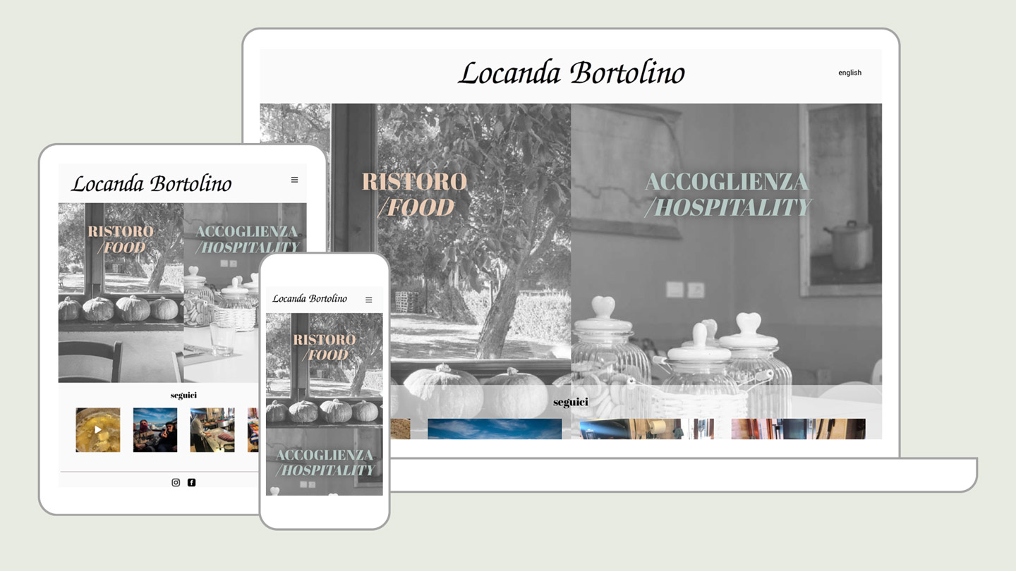 Sito Responsive di Locanda Bortolino